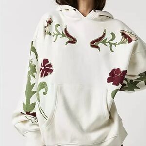 Free People Flower Nouveau Hoodie